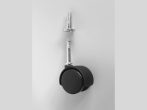 BELTÉRI BÚTORGÖRGŐ T-03 HÜVELYES 40mm 20kg FEKETE