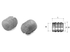 ÖSSZEHÚZÓ BU11 DÜBEL M4 8x10mm NATUR