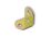SAROKMEREVÍTŐ C3283-20 SAROKVAS 20x20mm SÁRGARÉZ