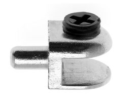 POLCTARTÓ MV08 ÜVEGPOLC TARTÓ 5x22mm NIKKELEZETT