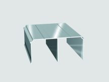 TOLÓAJTÓ BÚTORLAPHOZ CLEFT 2 FELSŐ SÍN 4M ALUMÍNIUM