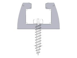 TOLÓAJTÓ BÚTORLAPHOZ TOLÓAJTÓ D FEJŰ CSAVAR 2,5x18mm (fej:3,5mm) SZÜRKE