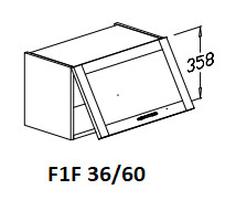 Felső egy felnyílós 36/60-as elem