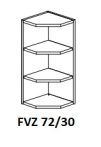 Felső végzáró 72/30-as elem